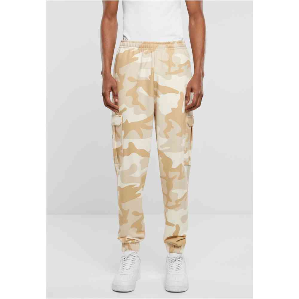 Urban Classics - Wide Camo Cargo Pantalon de jogging homme - Vert